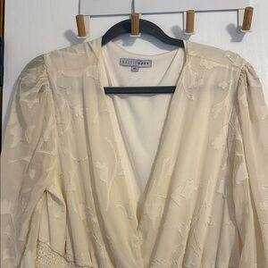 Baltic Born Cream Long Sleeve Dress